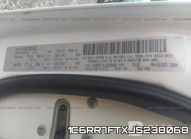 1C6RR7FTXJS238068 фото 10