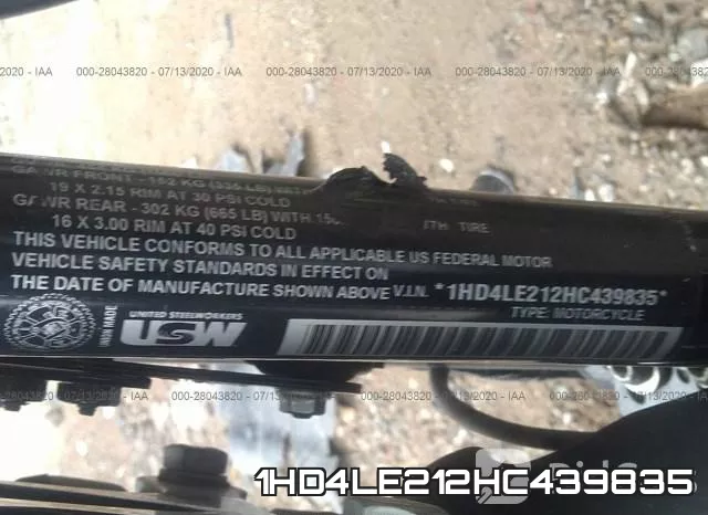 1HD4LE212HC439835 фото 2
