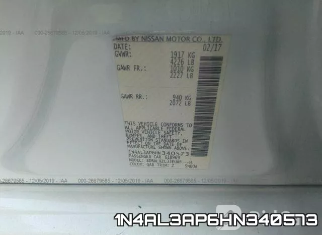 1N4AL3AP6HN340573 фото 10