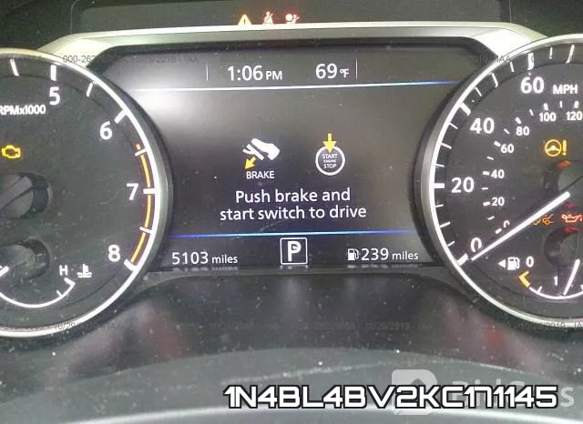 1N4BL4BV2KC171145 фото 8
