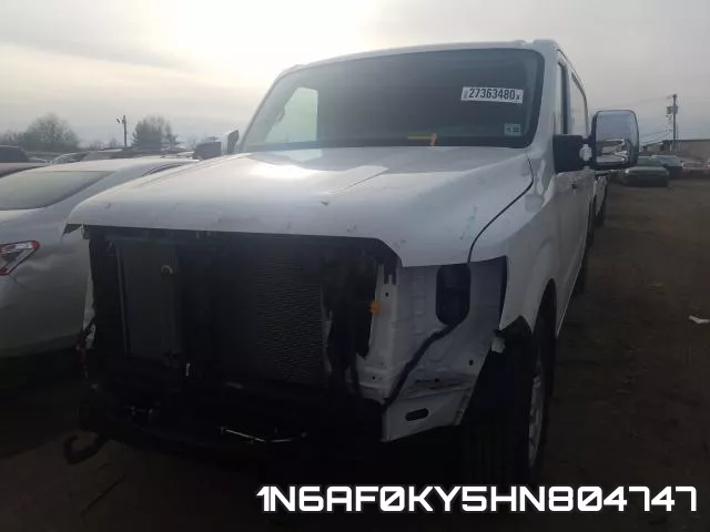1N6AF0KY5HN804747 фото 3