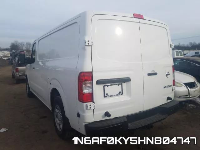 1N6AF0KY5HN804747 фото 4