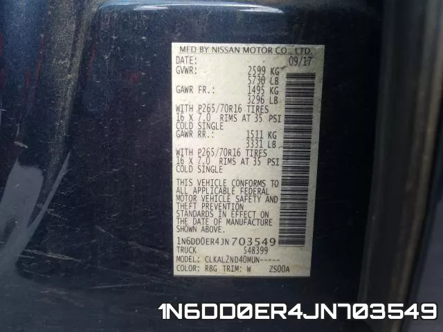 1N6DD0ER4JN703549 фото 2
