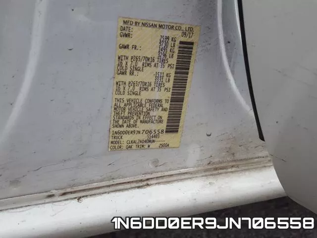 1N6DD0ER9JN706558 фото 2