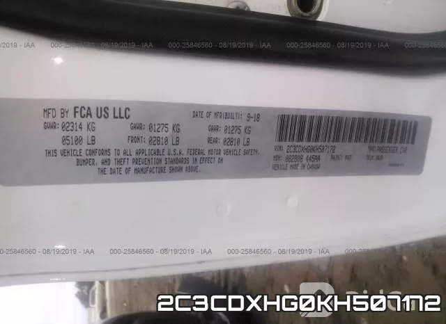 2C3CDXHG0KH507172 фото 10