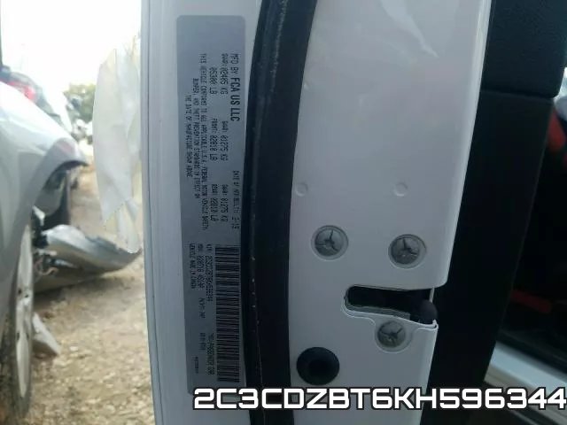 2C3CDZBT6KH596344 фото 2