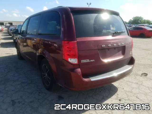 2C4RDGEGXKR647816 фото 4