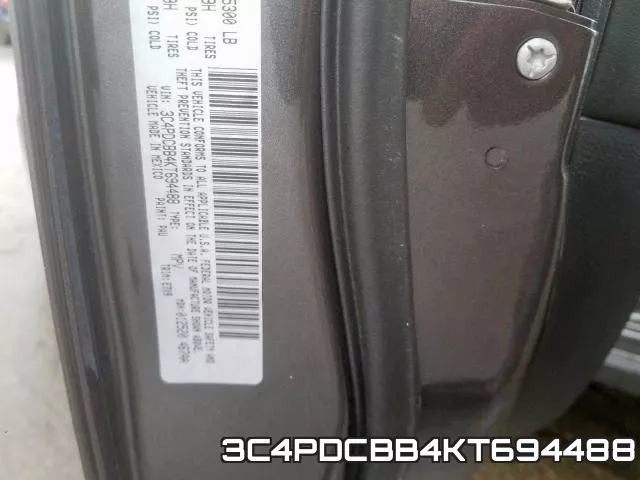 3C4PDCBB4KT694488 фото 2