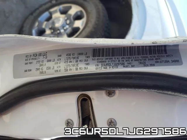 3C6UR5DL7JG297586 фото 2