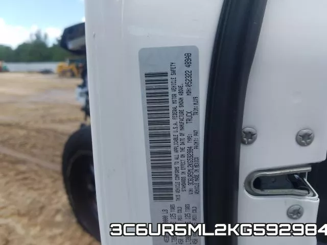 3C6UR5ML2KG592984 фото 2