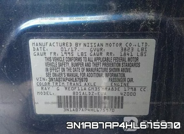 3N1AB7AP4HL675970 фото 9