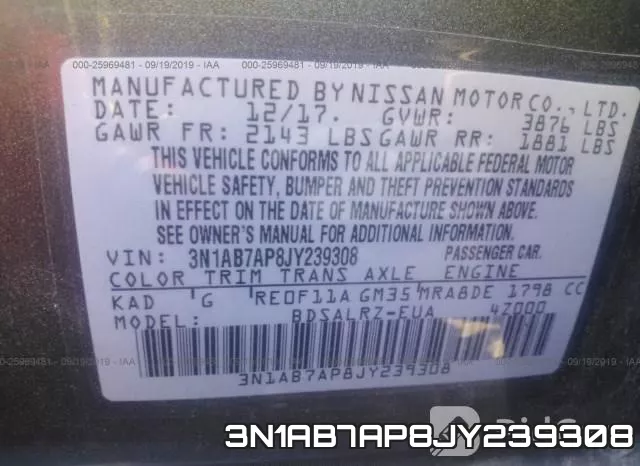 3N1AB7AP8JY239308 фото 10