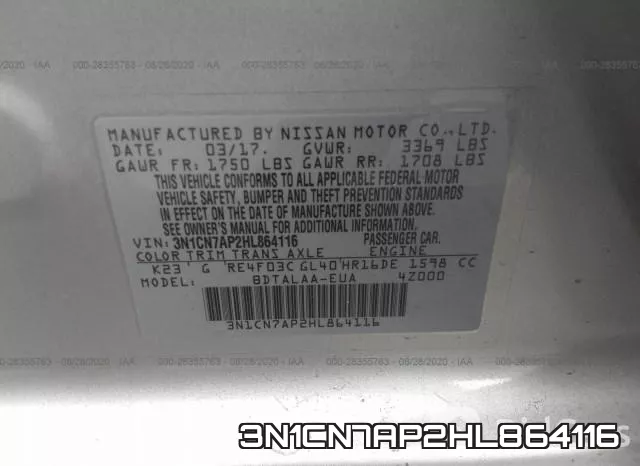 3N1CN7AP2HL864116 фото 10