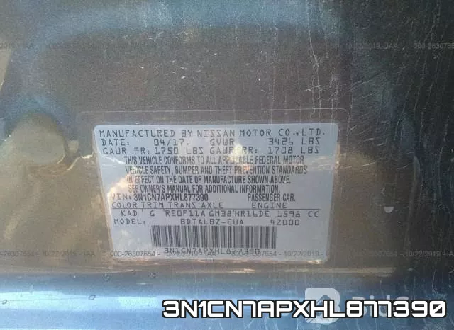 3N1CN7APXHL877390 фото 10