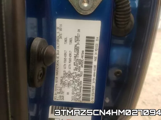 3TMAZ5CN4HM027094 фото 2