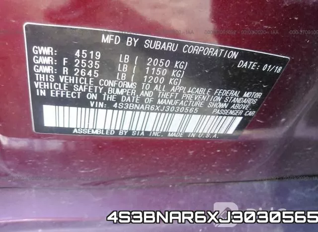 4S3BNAR6XJ3030565 фото 10
