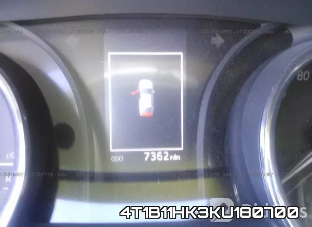 4T1B11HK3KU180700 фото 8