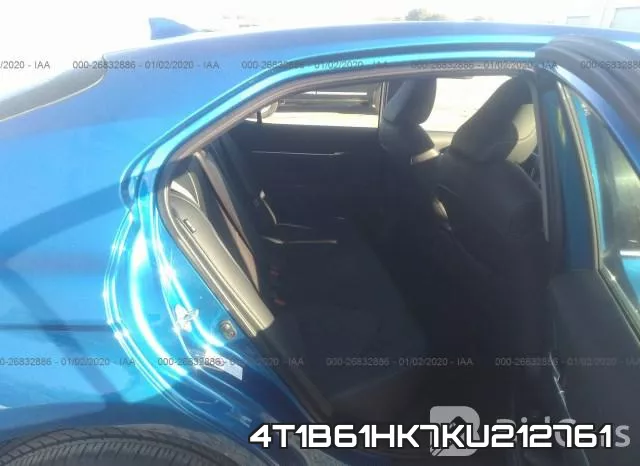 4T1B61HK7KU212761 фото 9