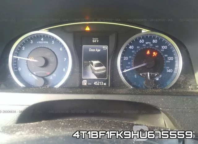 4T1BF1FK9HU675559 фото 8
