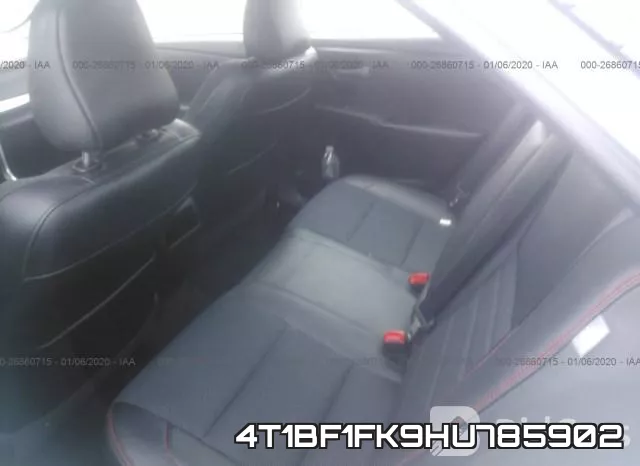 4T1BF1FK9HU785902 фото 9