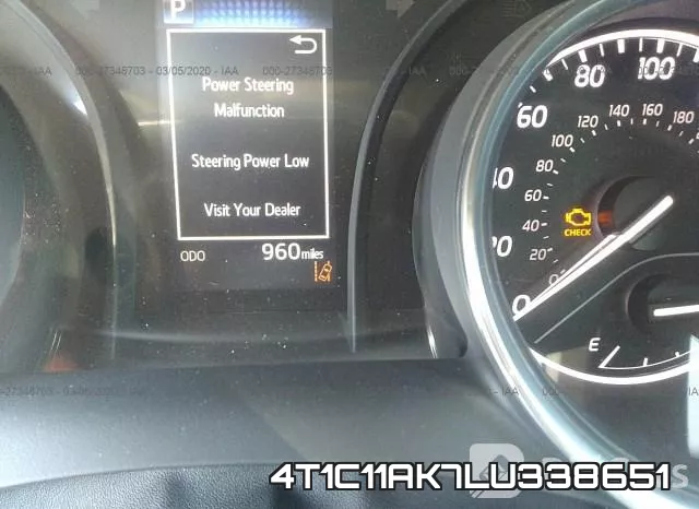 4T1C11AK7LU338651 фото 8