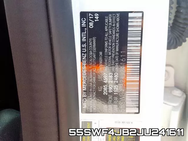 55SWF4JB2JU241611 фото 2