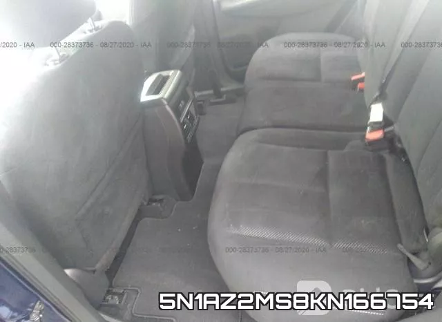 5N1AZ2MS8KN166754 фото 9
