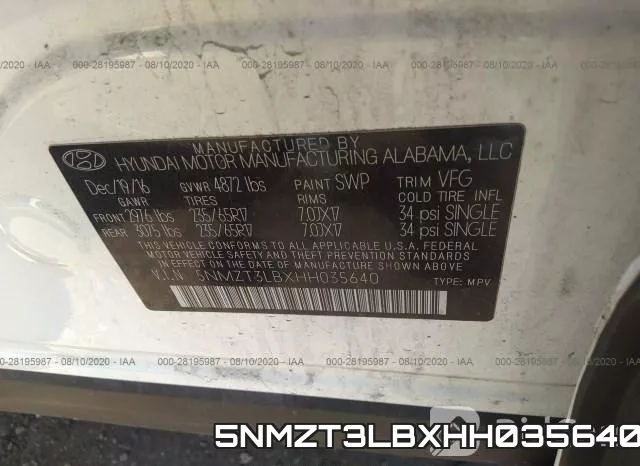 5NMZT3LBXHH035640 фото 10