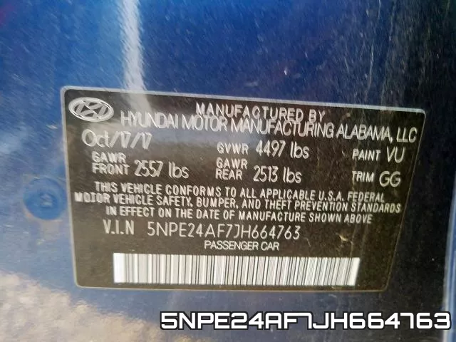 5NPE24AF7JH664763 фото 2