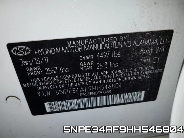 5NPE34AF9HH546804 фото 2