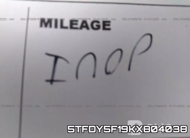 5TFDY5F19KX804038 фото 8