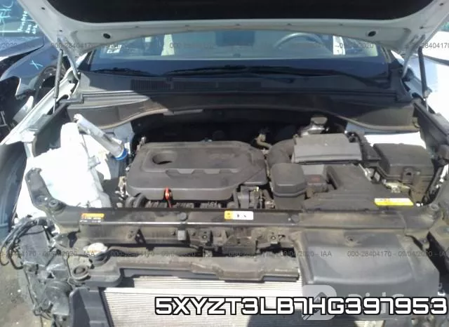 5XYZT3LB7HG397953 фото 2