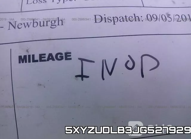 5XYZUDLB3JG527929 фото 8