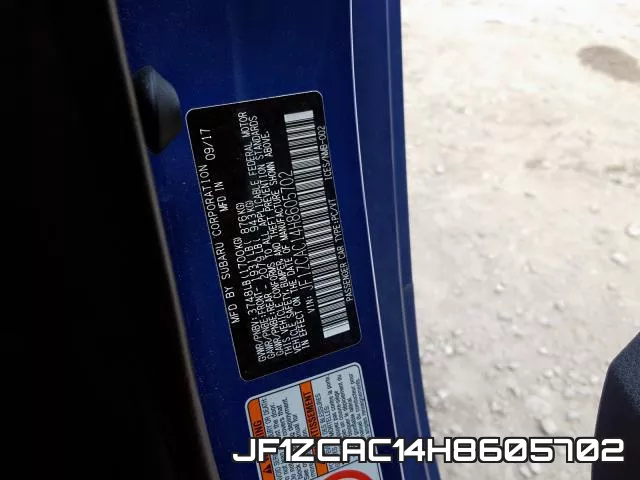JF1ZCAC14H8605702 фото 2