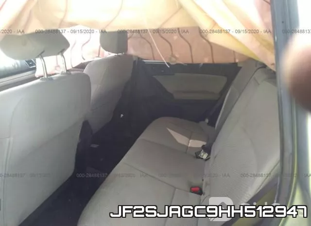 JF2SJAGC9HH512947 фото 9