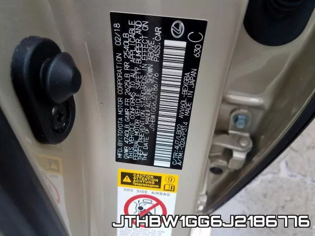 JTHBW1GG6J2186776 фото 2