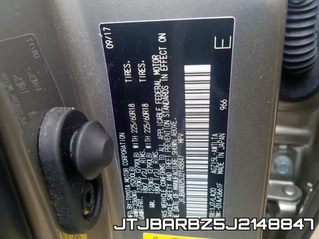 JTJBARBZ5J2148847 фото 2