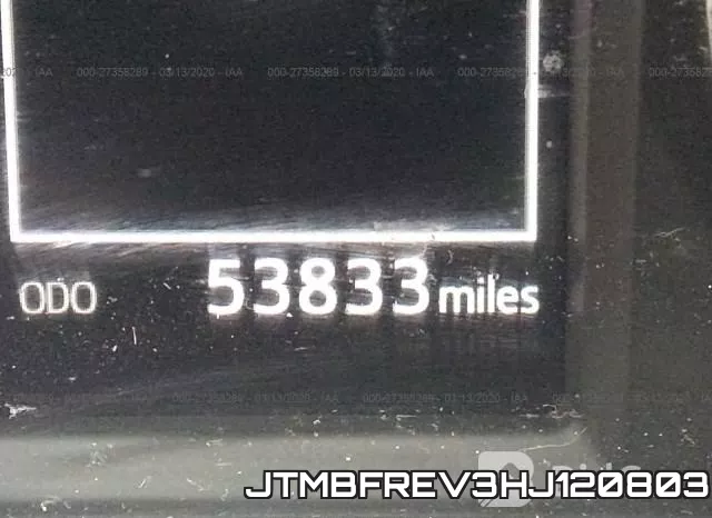 JTMBFREV3HJ120803 фото 8