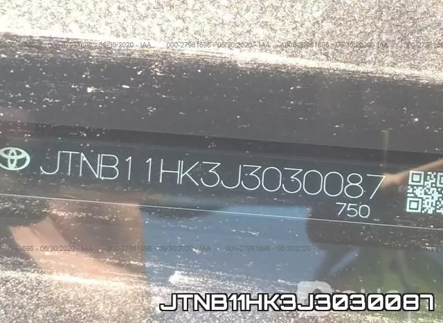JTNB11HK3J3030087 фото 10