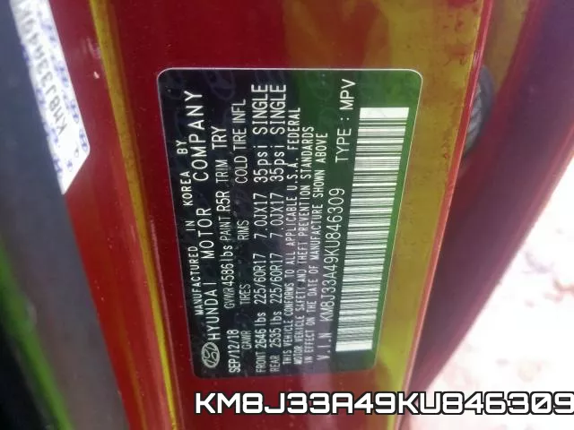 KM8J33A49KU846309 фото 2