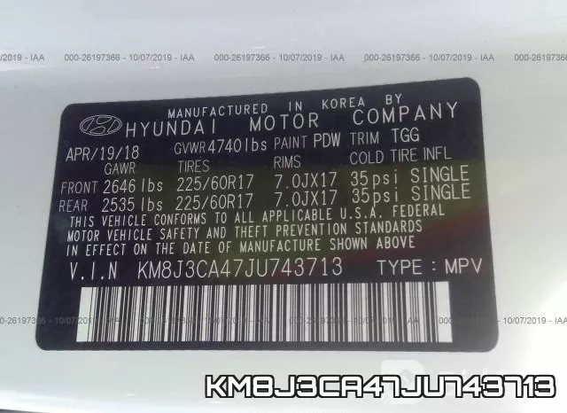 KM8J3CA47JU743713 фото 10