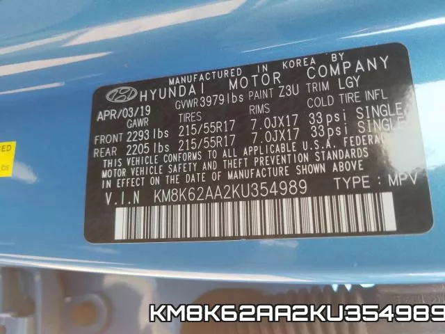 KM8K62AA2KU354989 фото 2