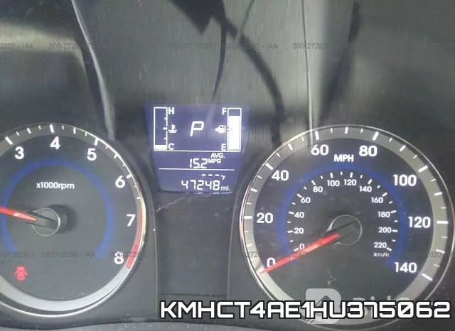 KMHCT4AE1HU375062 фото 8