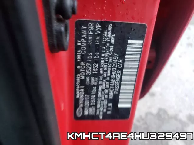 KMHCT4AE4HU329497 фото 2