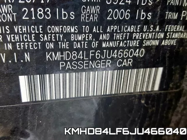 KMHD84LF6JU466040 фото 2