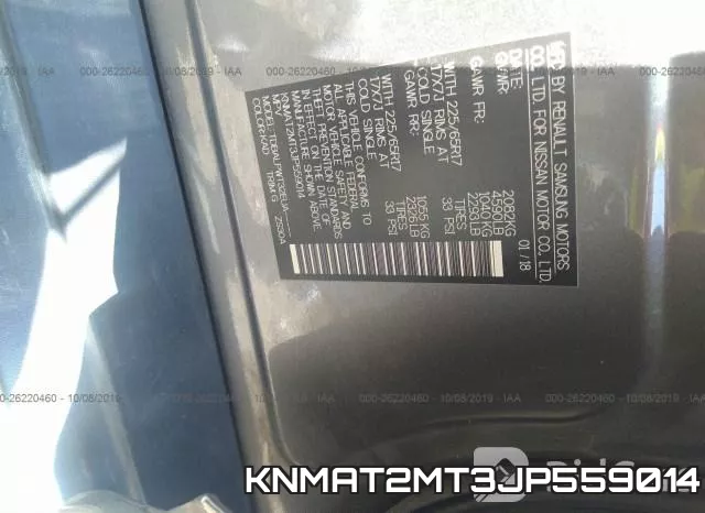 KNMAT2MT3JP559014 фото 10