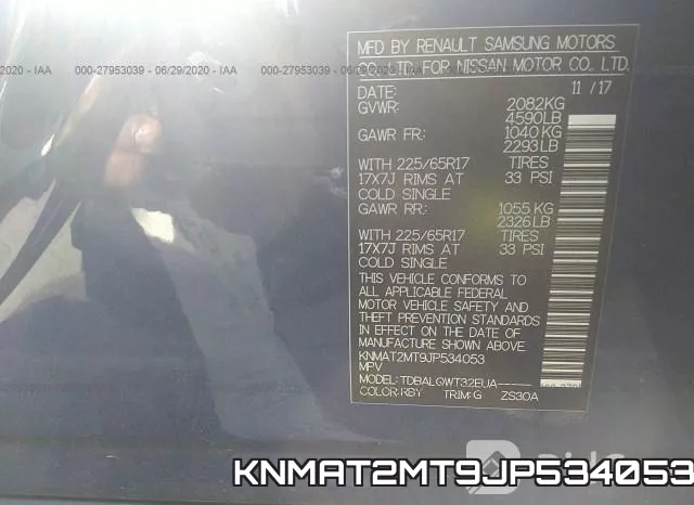 KNMAT2MT9JP534053 фото 10