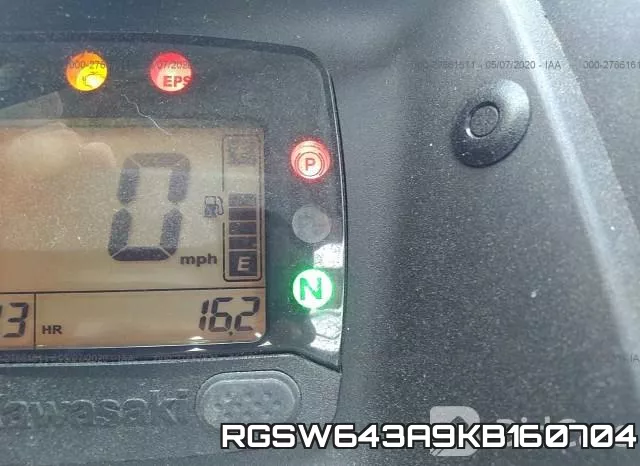 RGSW643A9KB160704 фото 8