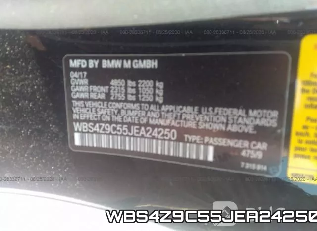 WBS4Z9C55JEA24250 фото 10