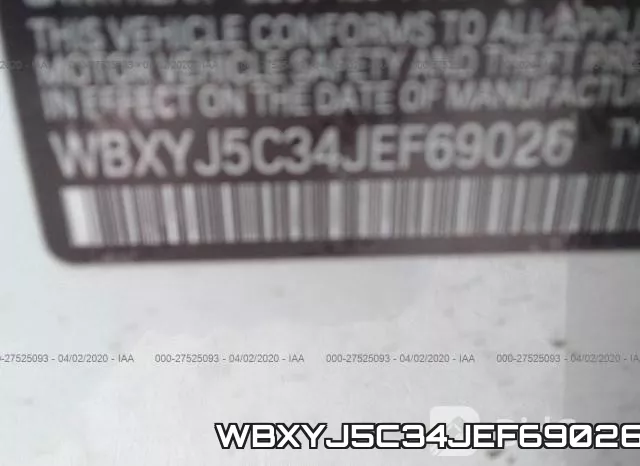 WBXYJ5C34JEF69026 фото 10